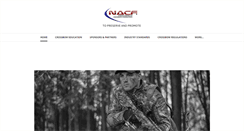 Desktop Screenshot of northamericancrossbowfederation.com